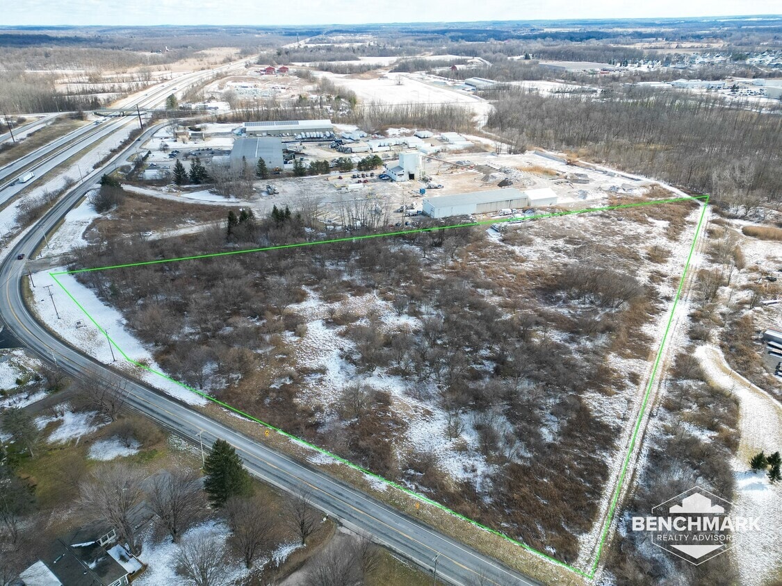 6005 Loomis Rd, Farmington, NY for sale Aerial- Image 1 of 3