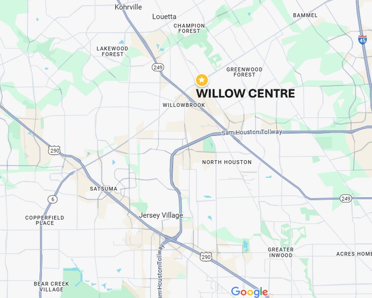 12828 Willow Centre Dr, Houston, TX à vendre - Photo du bâtiment - Image 3 de 4