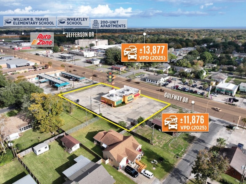 4049 Gulfway Dr, Port Arthur, TX à vendre - Photo du bâtiment - Image 3 de 13