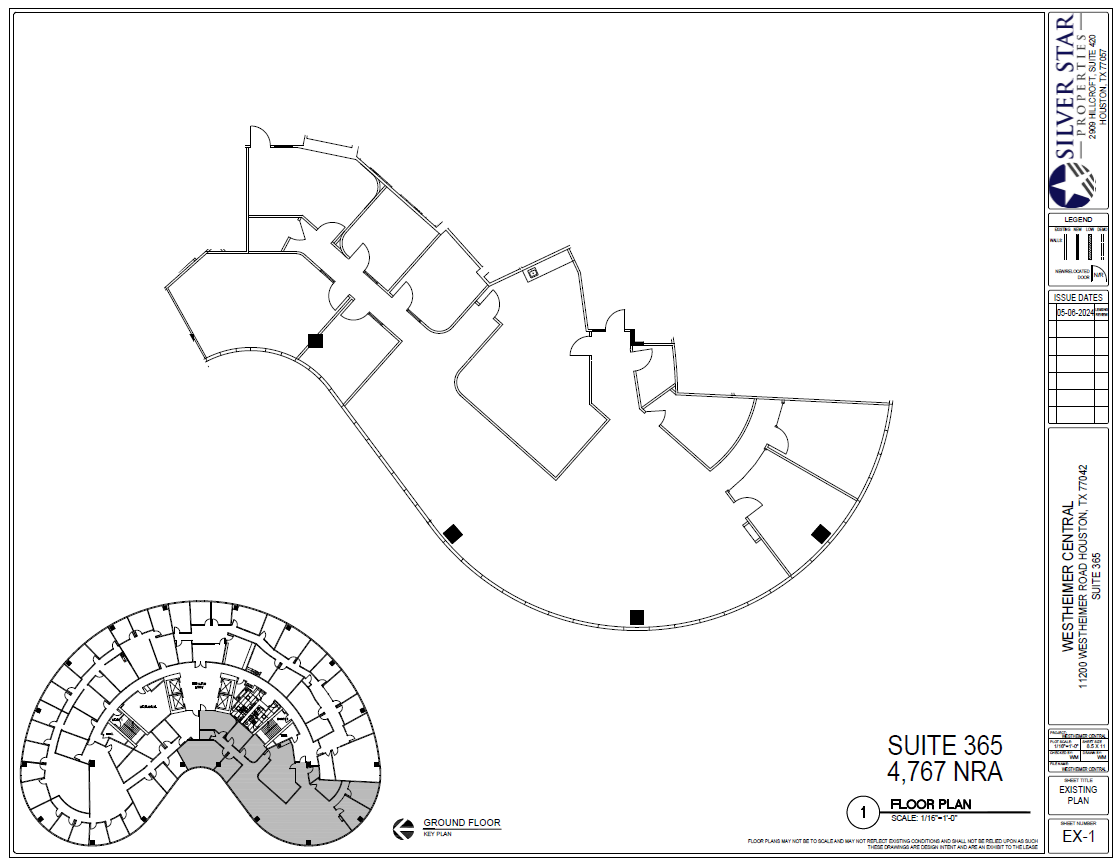 11200 Westheimer Rd, Houston, TX for lease Floor Plan- Image 1 of 1