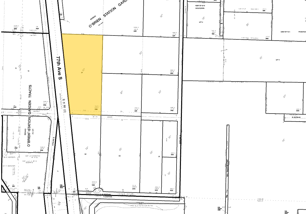 7800 S 206th St, Kent, WA for lease Plat Map- Image 1 of 5