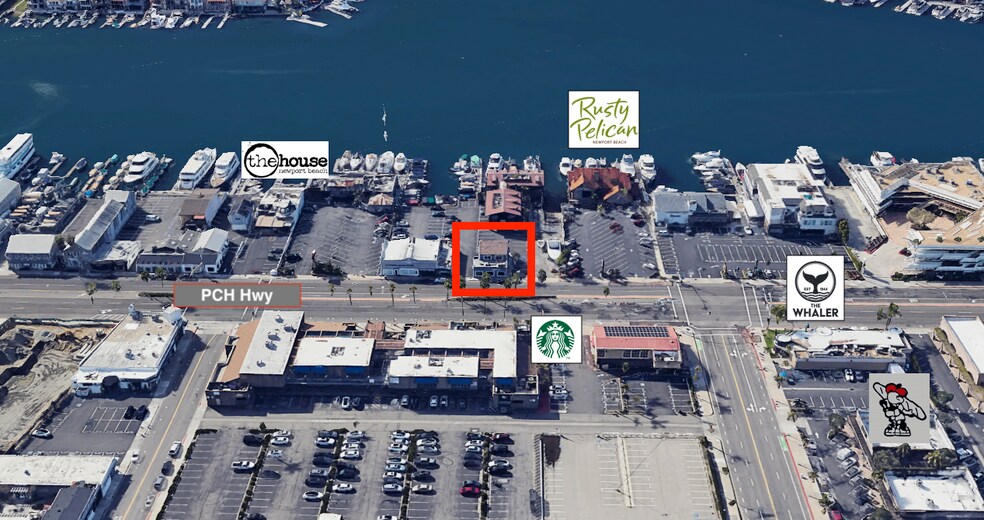 2703 W Coast Hwy, Newport Beach, CA à louer - Aérien - Image 3 de 6