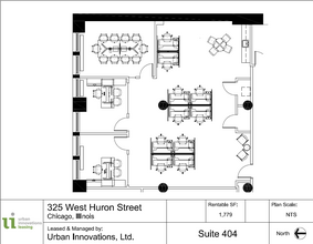 325 W Huron St, Chicago, IL for lease Floor Plan- Image 1 of 7