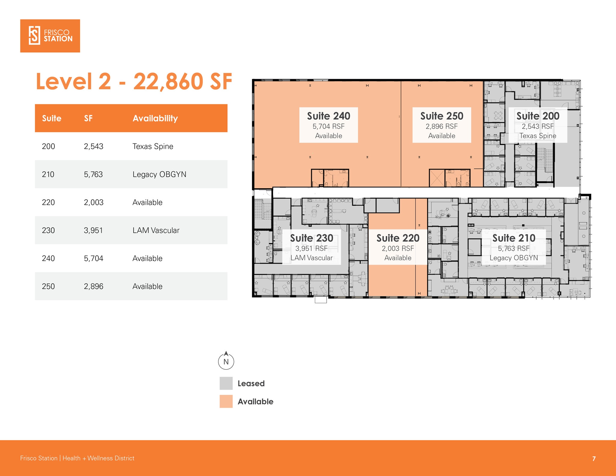 3501 Wellness Way, Frisco, TX for lease Floor Plan- Image 1 of 1