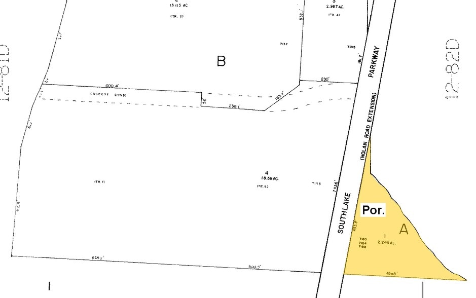 7180 Southlake Pky, Morrow, GA à vendre - Plan cadastral - Image 3 de 6