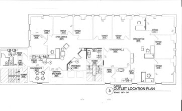 100 S Main St, Ann Arbor, MI à louer Plan d’étage- Image 1 de 1