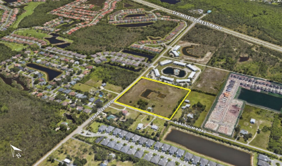 11941 Blasingim Rd, Fort Myers, FL à vendre - Aérien - Image 2 de 8