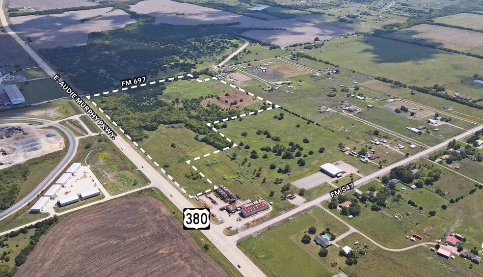 E Audie Murphy Pkwy, Farmersville, TX for sale - Building Photo - Image 2 of 9