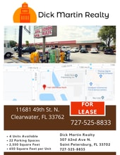 11681 49th St N, Clearwater, FL for lease Building Photo- Image 2 of 2