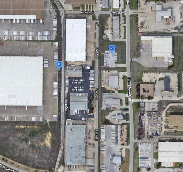 4701 Pylon St, Fort Worth, TX for lease - Plat Map - Image 3 of 3