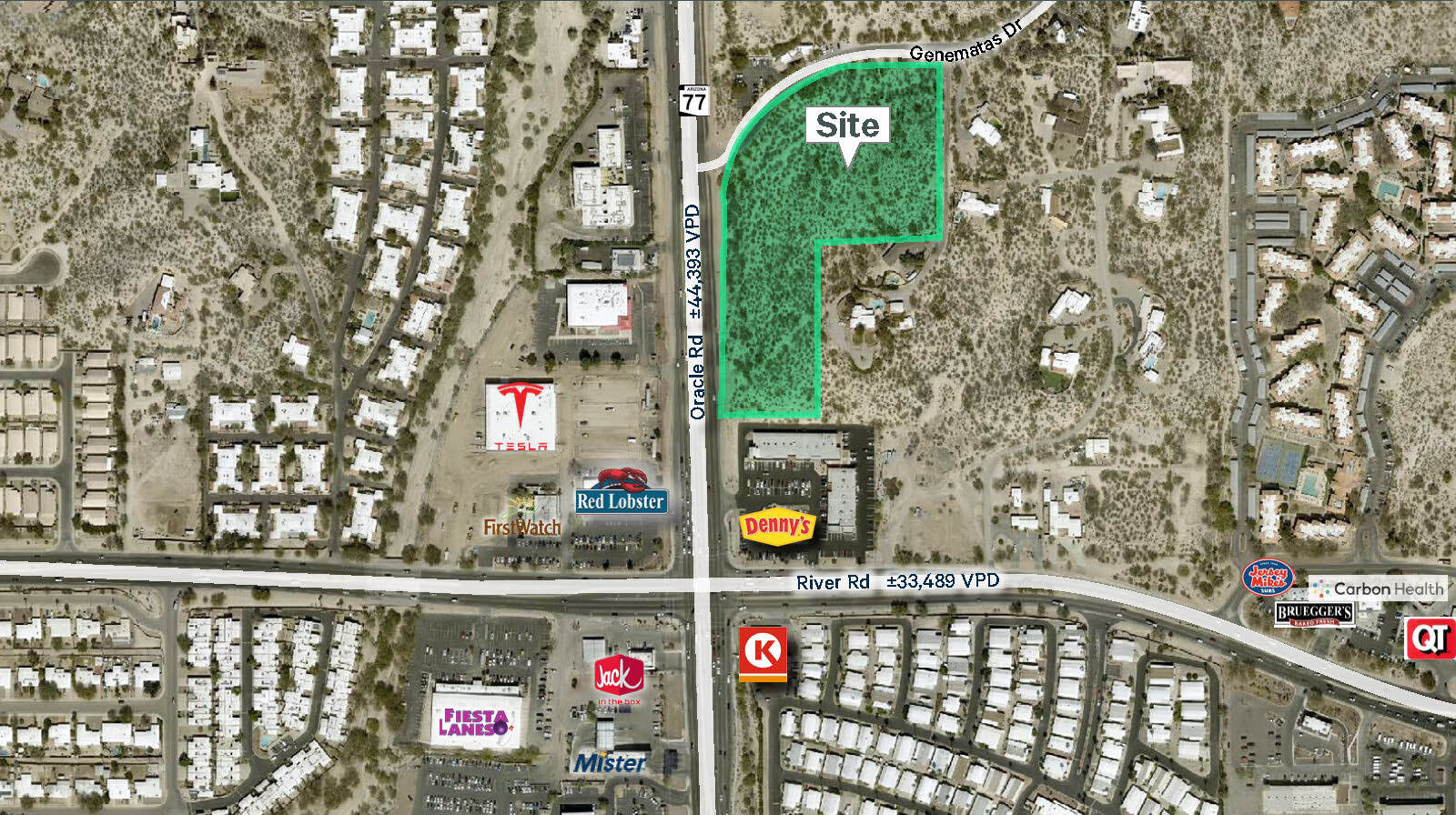 SE Oracle Rd & Genematas Dr, Tucson, AZ à vendre Photo du bâtiment- Image 1 de 3