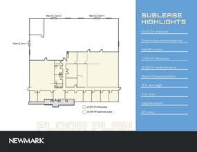 1821 McGaw Ave, Irvine, CA à louer Plan d’étage- Image 1 de 2