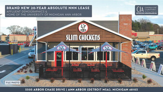 SLIM CHICKENS (AFFLUENT DEMOS)- ANN ARBOR, MI - NNN Property