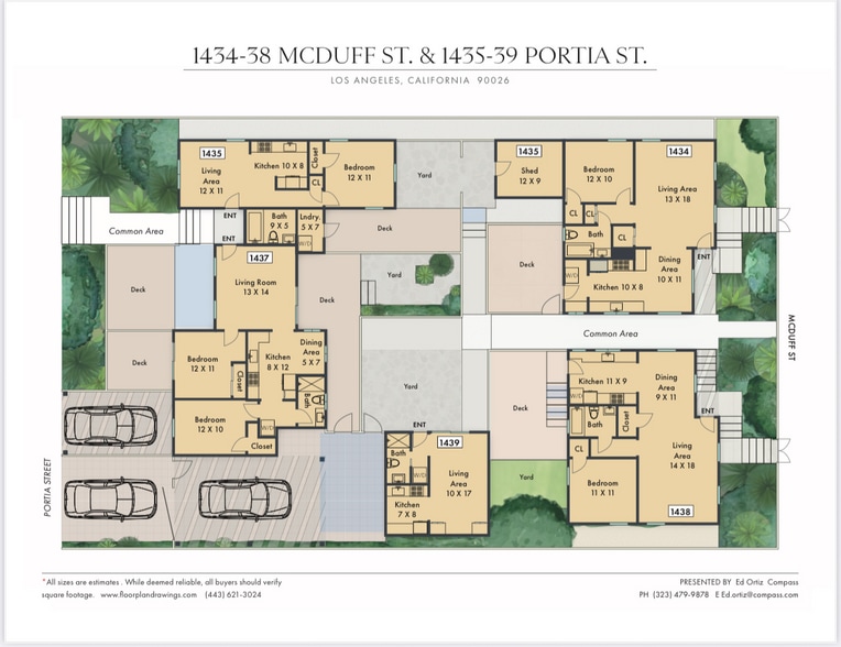 1434 McDuff St, Los Angeles, CA à vendre - Photo du bâtiment - Image 2 de 42