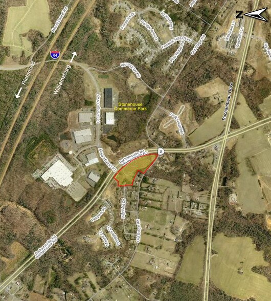 8909 Barhamsville Rd, Toano, VA à vendre - Photo du bâtiment - Image 3 de 3