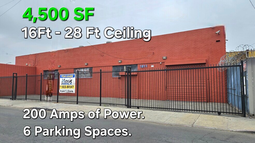 1811 E 20th St, Los Angeles, CA à louer - Photo du bâtiment - Image 2 de 18