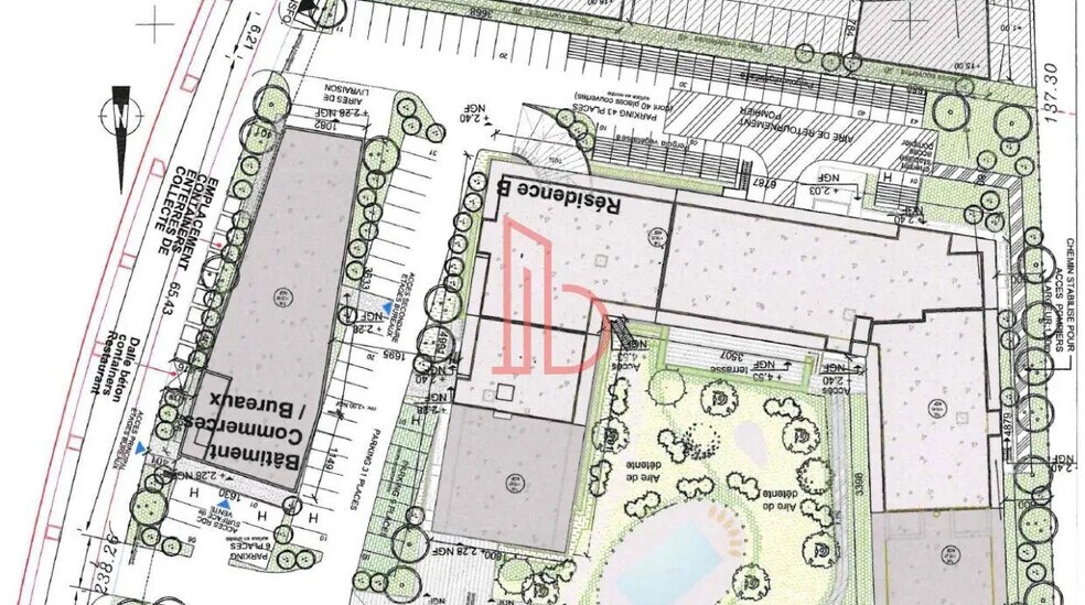 Bureau dans Bruges à louer - Photo du bâtiment - Image 2 de 4