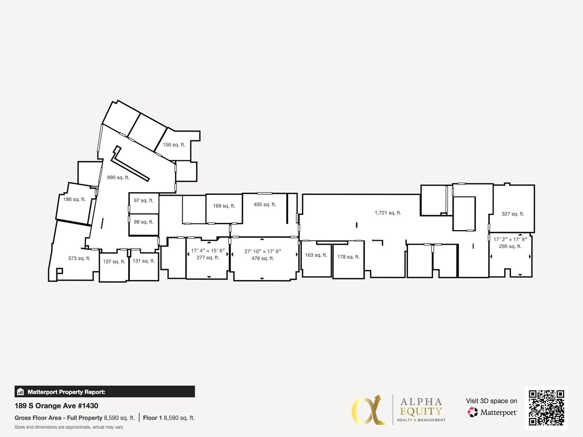189 S Orange Ave, Orlando, FL 32801 - Unit 1430-1470 -  - Floor Plan - Image 1 of 50
