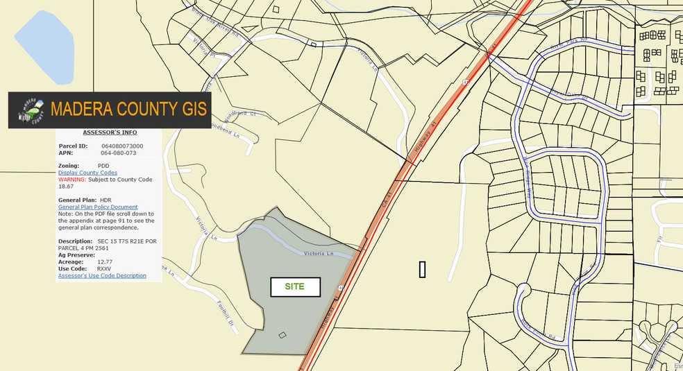 Hwy 41 & Victoria Ln, Oakhurst, CA for sale - Other - Image 3 of 23