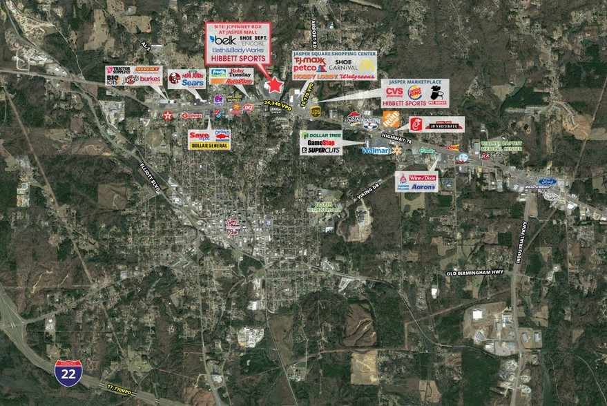 300 Highway 78 E, Jasper, AL for sale - Building Photo - Image 1 of 1