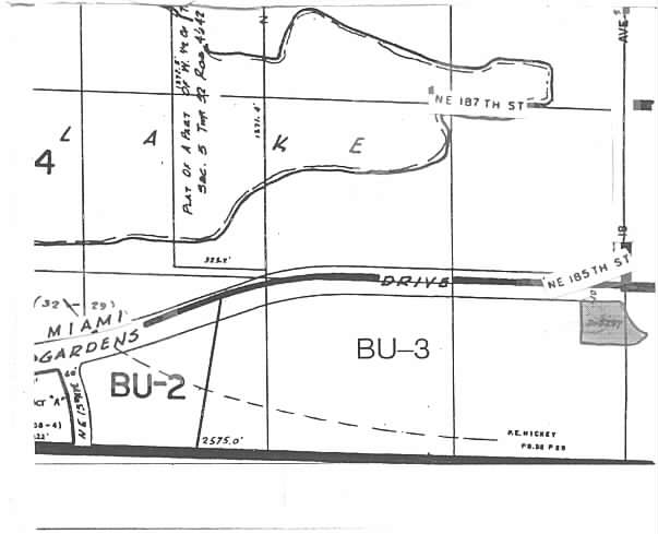 1802 NE 185th St, Miami, FL à louer - Plan cadastral - Image 2 de 5