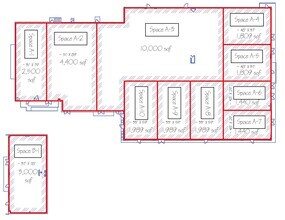 100 Norcross St, Roswell, GA for lease Site Plan- Image 1 of 1