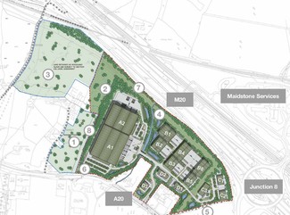 Plus de détails pour Ashford Rd, Hollingbourne - Industriel/Logistique à louer