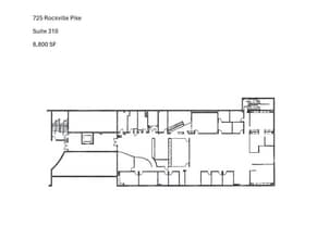 725 Rockville Pike, Rockville, MD for lease Floor Plan- Image 1 of 1