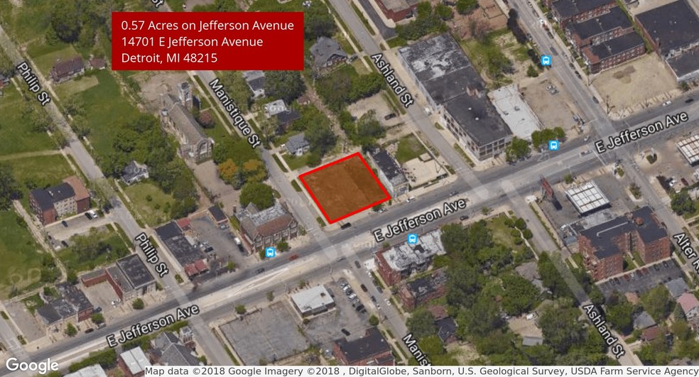 14701 E Jefferson Ave, Detroit, MI for sale - Primary Photo - Image 1 of 1