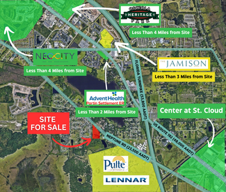 Plus de détails pour Neptune Rd, Kissimmee, FL - Terrain à vendre