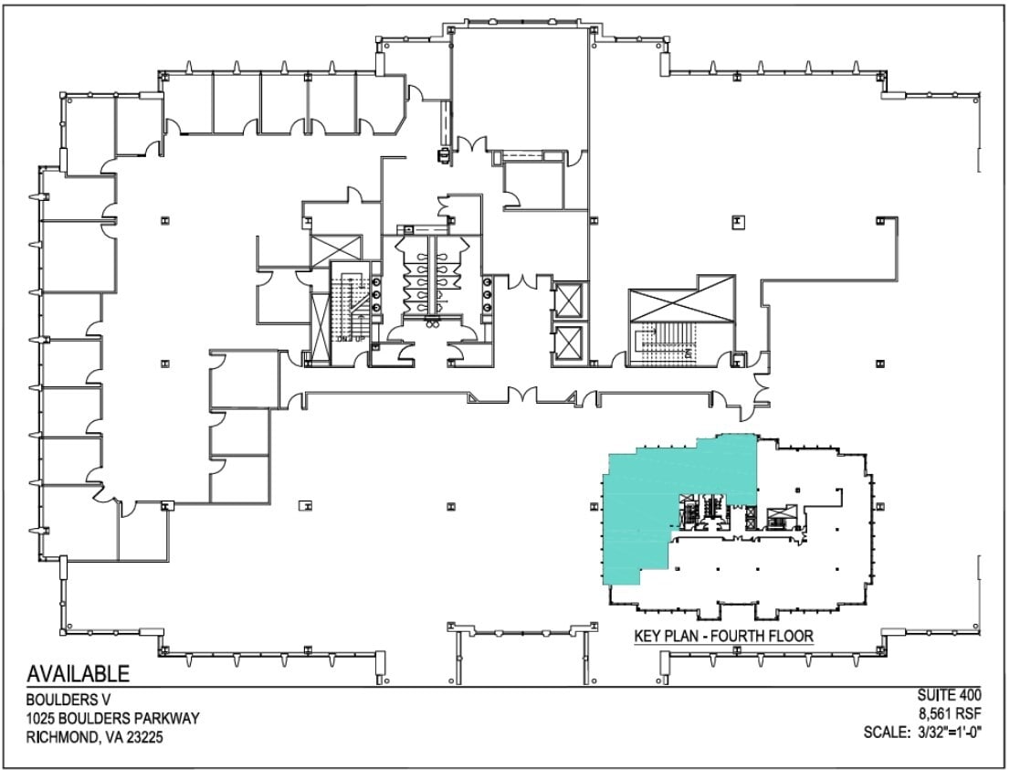 7501 Boulder View Dr, North Chesterfield, VA for lease Floor Plan- Image 1 of 1