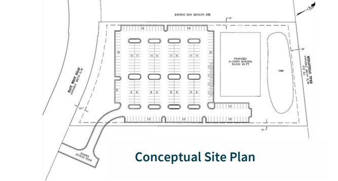15350 E West Rd, Midlothian, VA à louer - Plan de site - Image 3 de 8