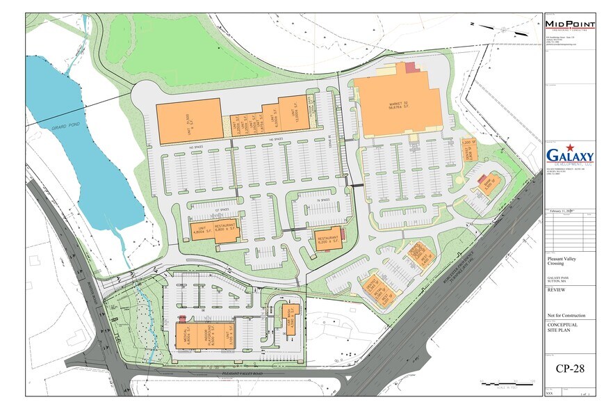 171 Worcester Providence Tpke, Sutton, MA à louer - Plan de site - Image 1 de 1