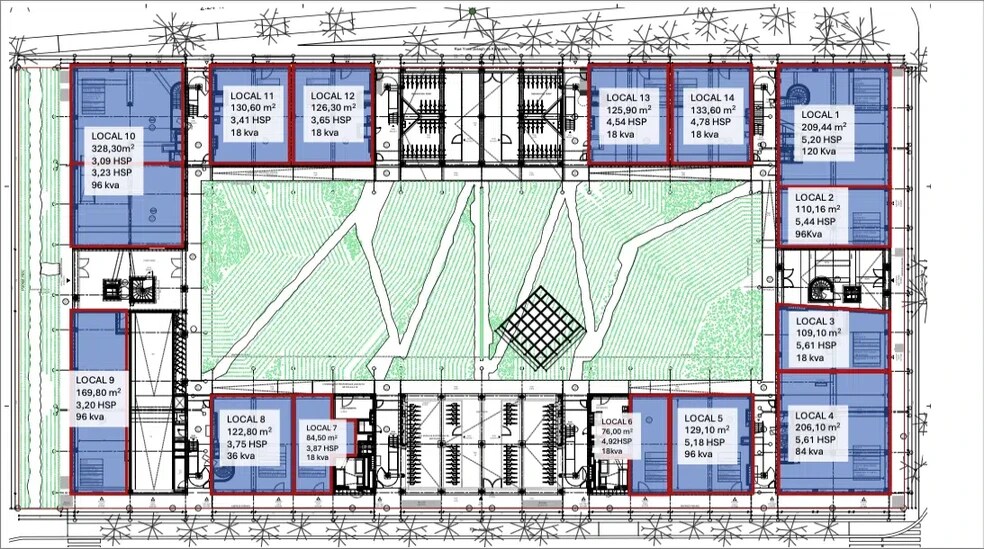6 Rue Galvani, Massy à louer - Plan d’étage - Image 2 de 2