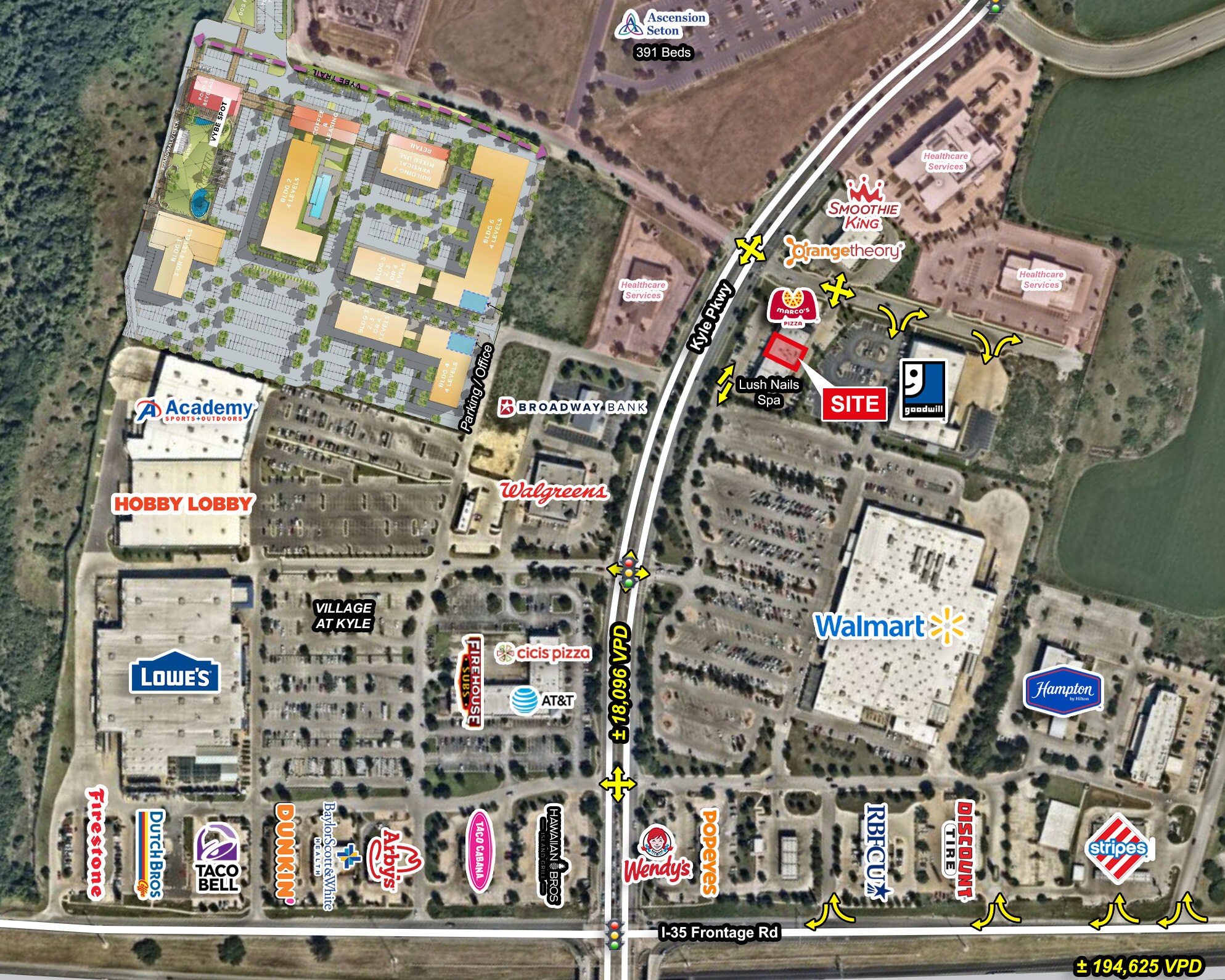 5896 Kyle Pky, Kyle, TX à louer Photo du bâtiment- Image 1 de 10