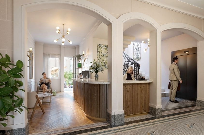 105 Rue Jouffroy D'Abbans, Paris for lease - Lobby - Image 2 of 4