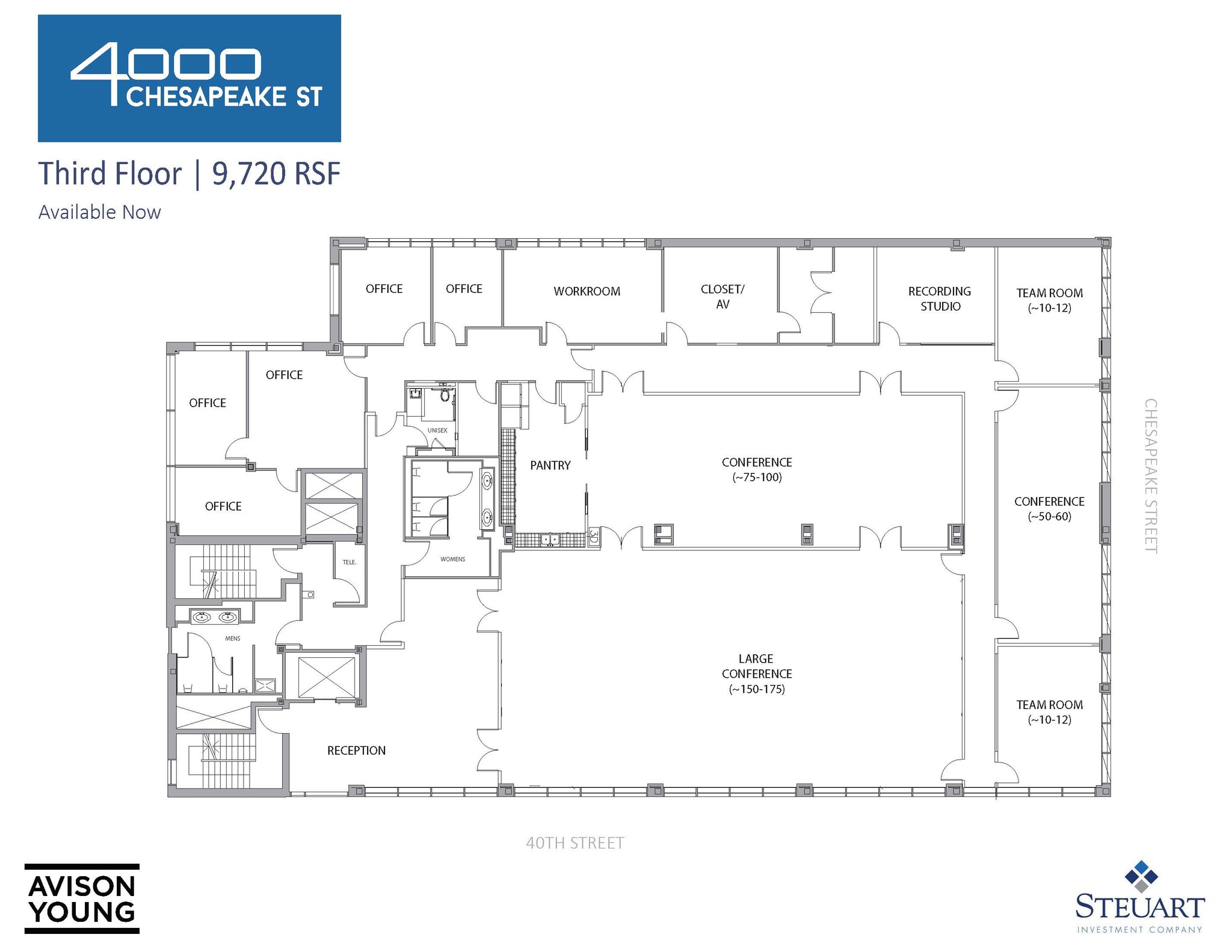 4000 Chesapeake St NW, Washington, DC à vendre Plan d  tage- Image 1 de 10