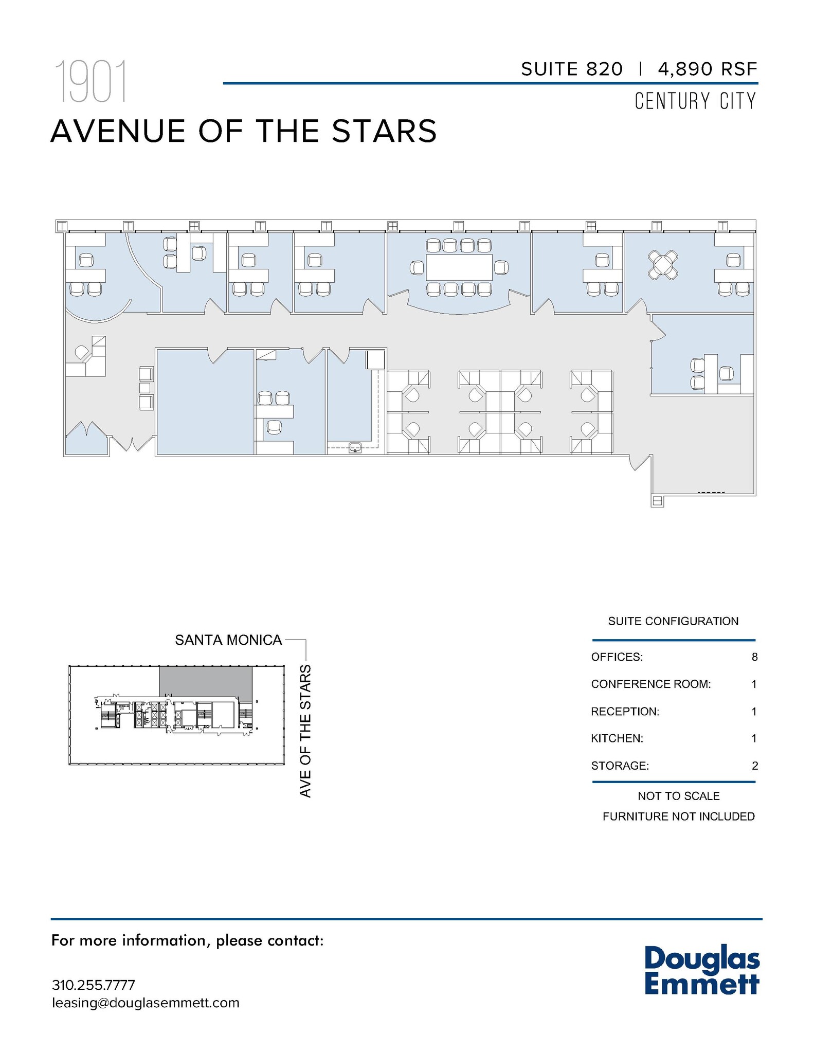 1901 Avenue of the Stars, Los Angeles, CA for lease Floor Plan- Image 1 of 1