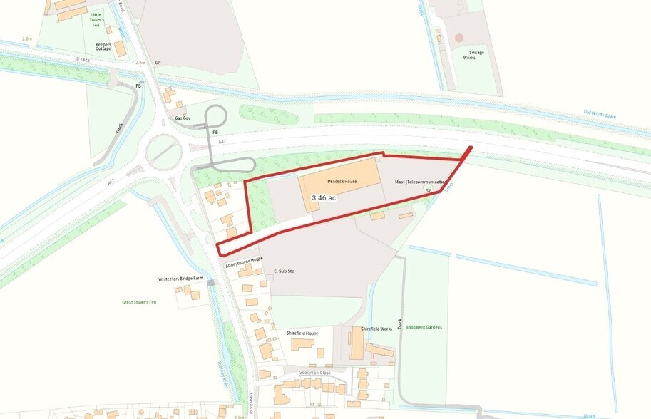 Station Rd, Peterborough à vendre - Plan cadastral - Image 2 de 3