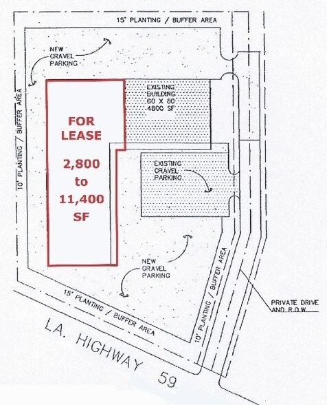 2040 Hwy 59, Mandeville, LA à louer - Plan cadastral - Image 2 de 7