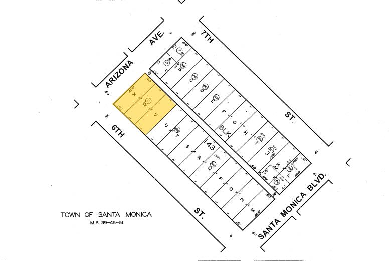 604 Arizona Ave, Santa Monica, CA à louer - Plan cadastral - Image 2 de 9