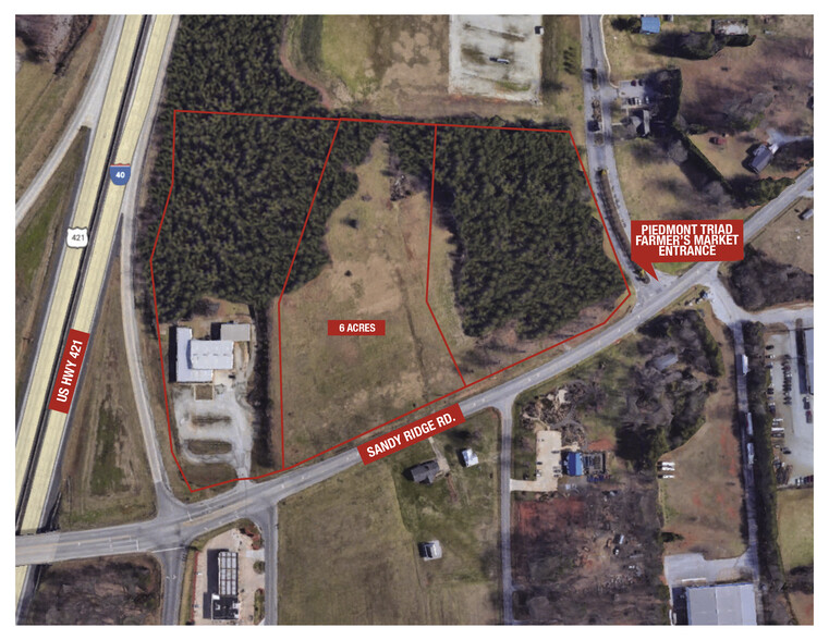 3000 Sandy Ridge Rd, Colfax, NC for sale - Building Photo - Image 1 of 2