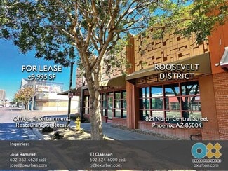 More details for 815-821 N Central Ave, Phoenix, AZ - Retail for Lease