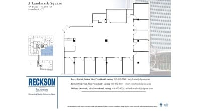 1 Landmark Sq, Stamford, CT à louer Plan d  tage- Image 1 de 1