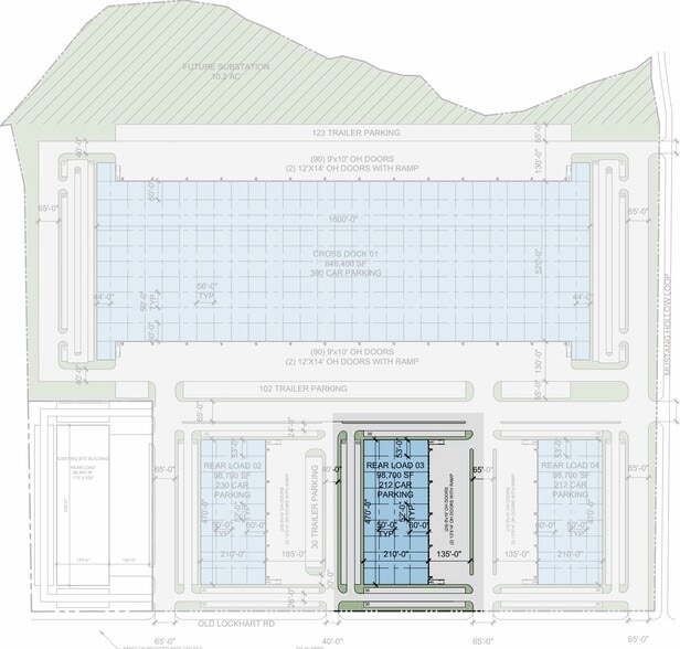 920 E Lone Star Dr, Mountain City, TX for lease - Site Plan - Image 2 of 22