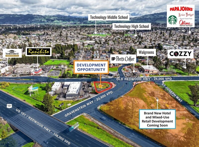 7675 Old Redwood Hwy, Cotati, CA for sale - Building Photo - Image 3 of 7