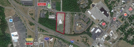 321 Plaza Rd, Laurinburg, NC - AERIAL map view - Image1