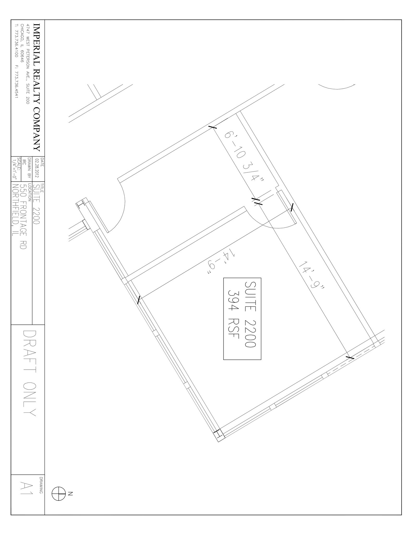 540-550 W Frontage Rd, Northfield, IL for lease Site Plan- Image 1 of 1