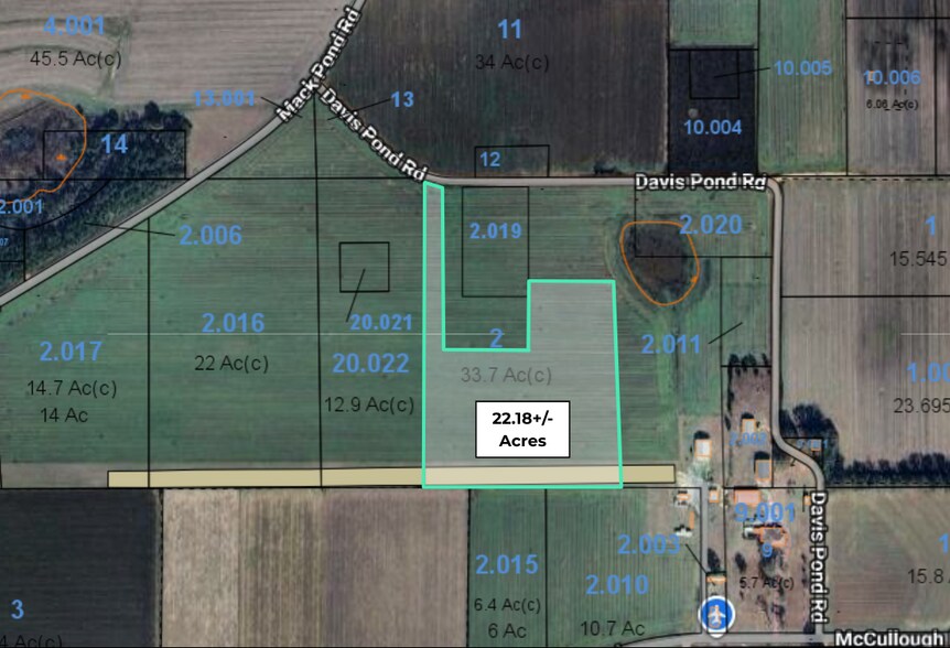 Lot 14 Davis Pond Rd rd, Atmore, AL à vendre - Photo du bâtiment - Image 2 de 12