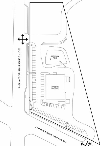 950 Quebec Street, Denver, CO à louer - Plan de site - Image 3 de 3